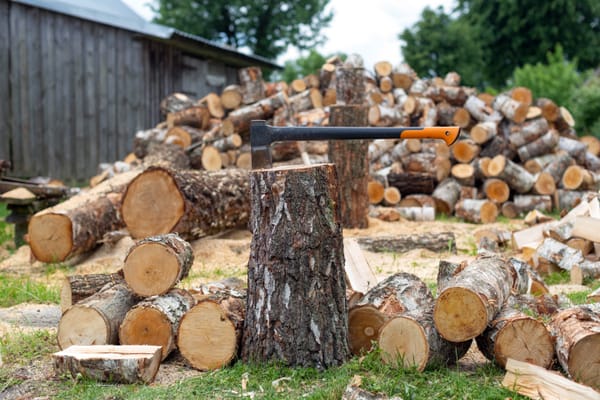 Firewood processing and log splitting